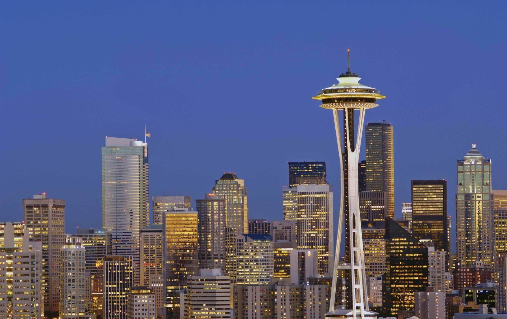 Seattle Skyline, Washington Wallpaper HD Image 1546