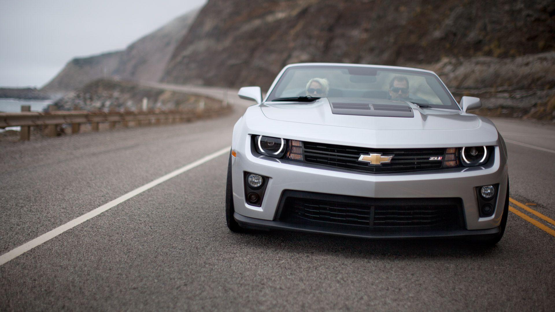 Camaro Zl1 White Wallpaper