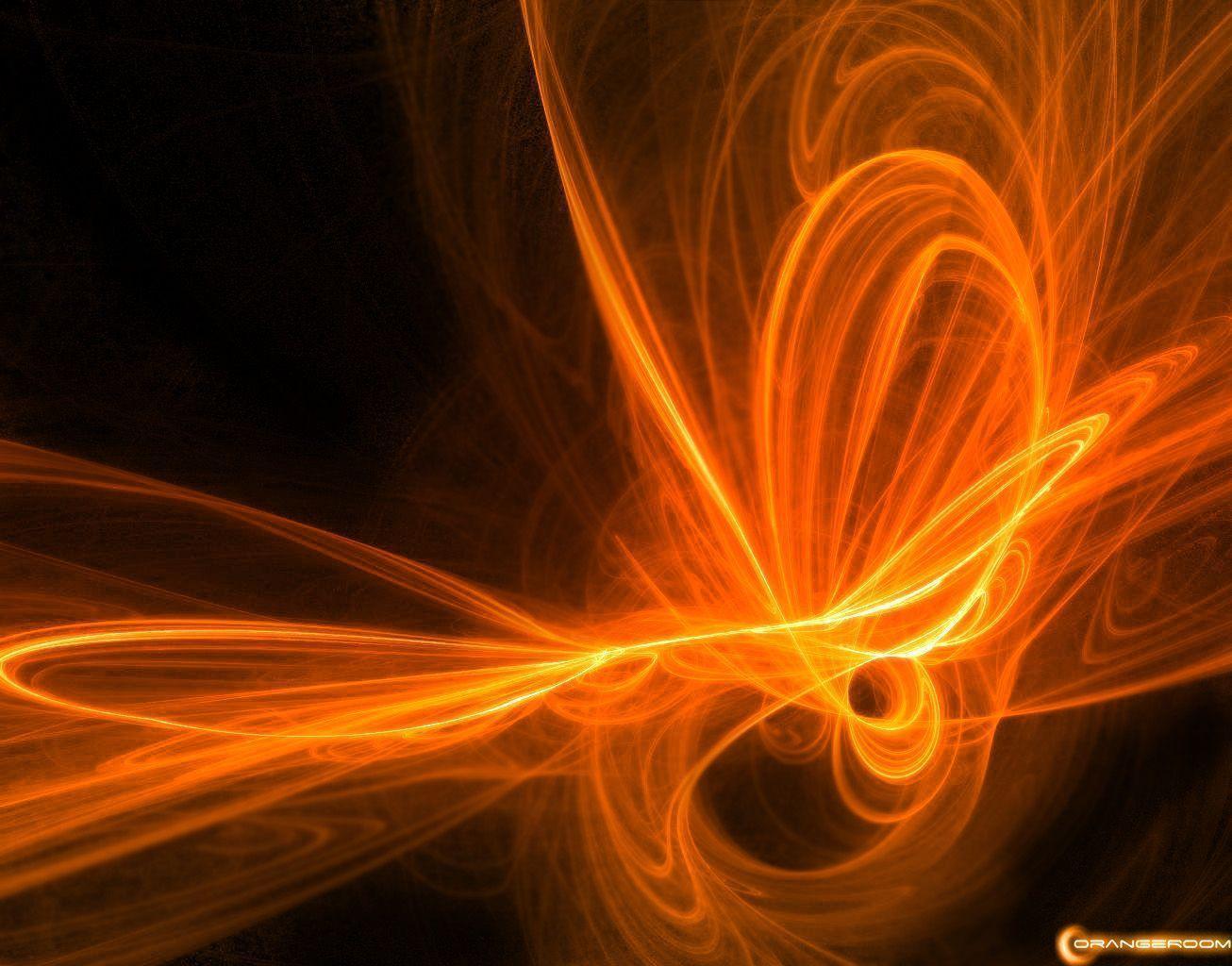Wallpaper For > Cool Orange And Black Background
