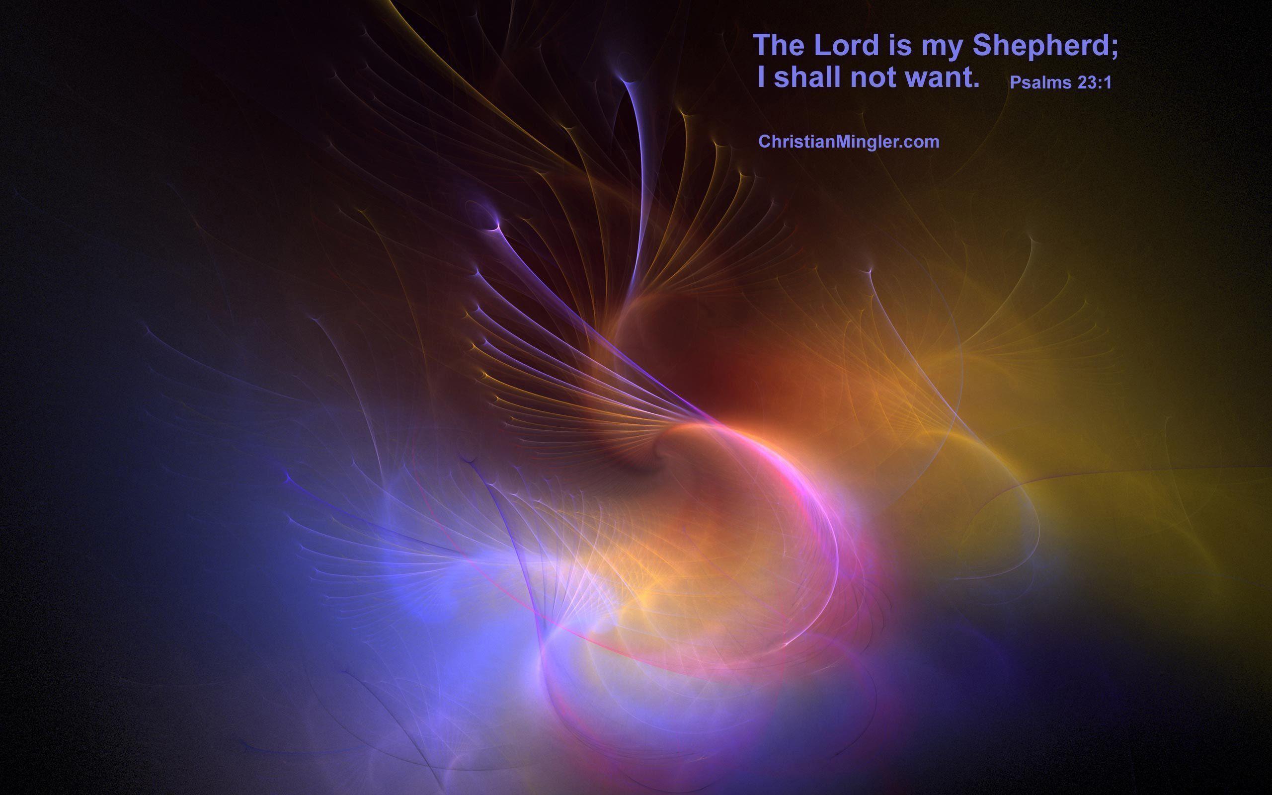 Psalms 23:1 Wallpaper Wallpaper and Background