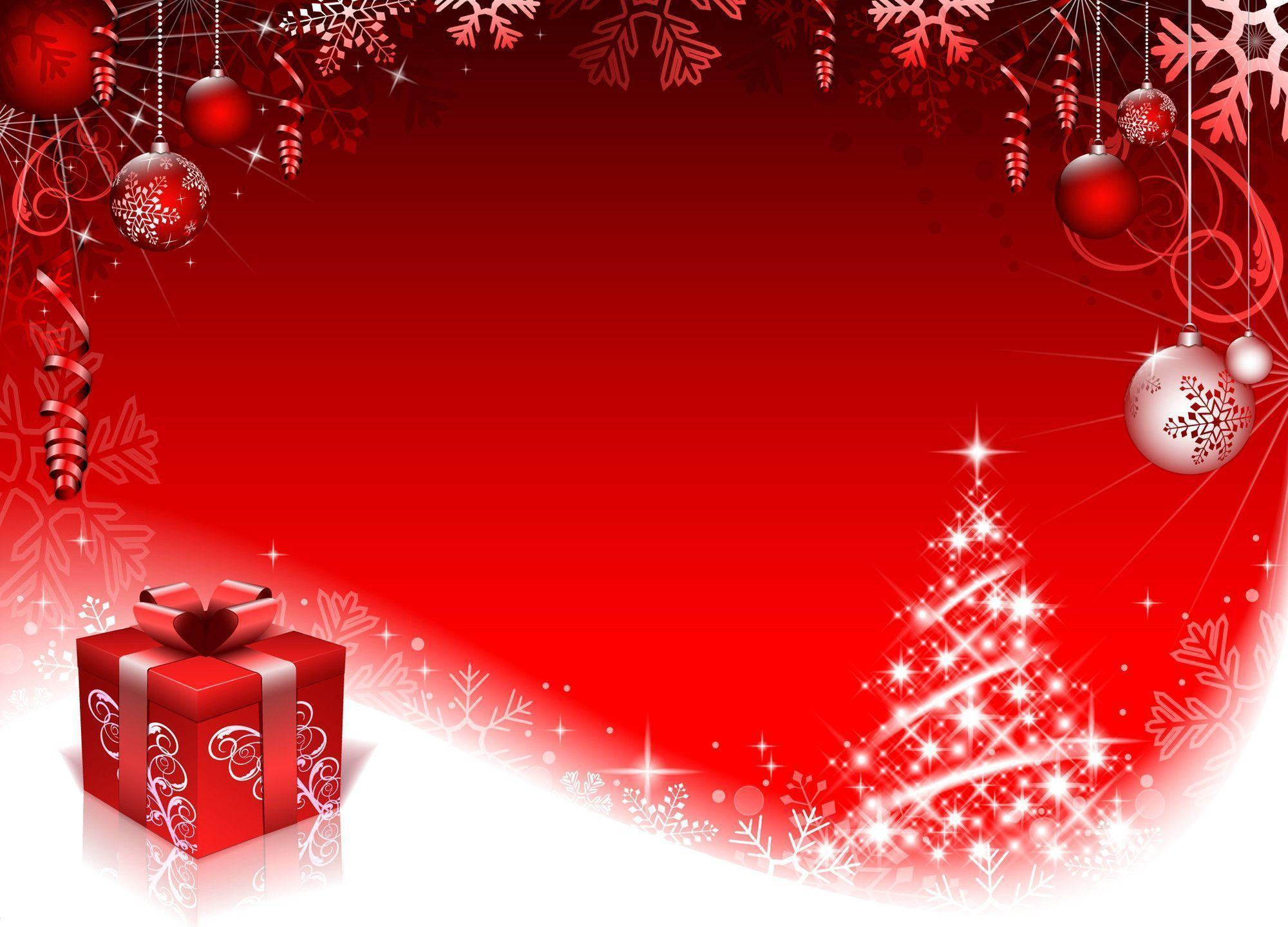 Red style Christmas background art vector 01 Background