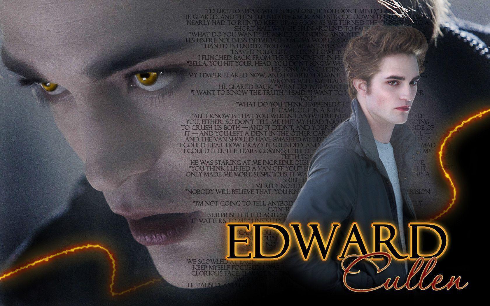 Edward Cullen wallpaper Pattinson Wallpaper 7848004