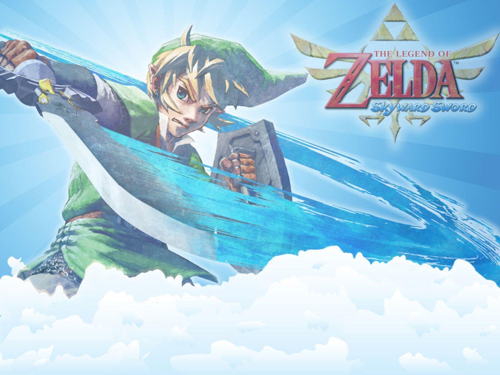 Zelda: Skyward Sword Wallpaper Clouds