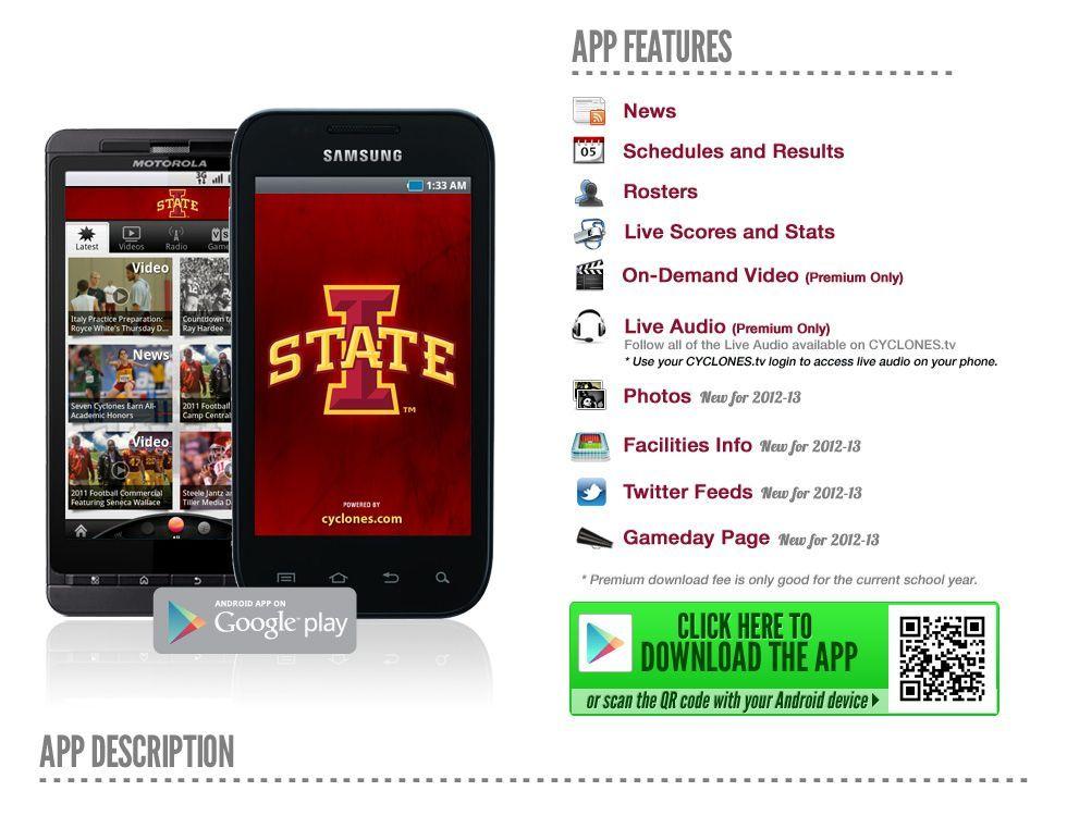 Iowa State Mobile: Iowa State Cyclones Android App State