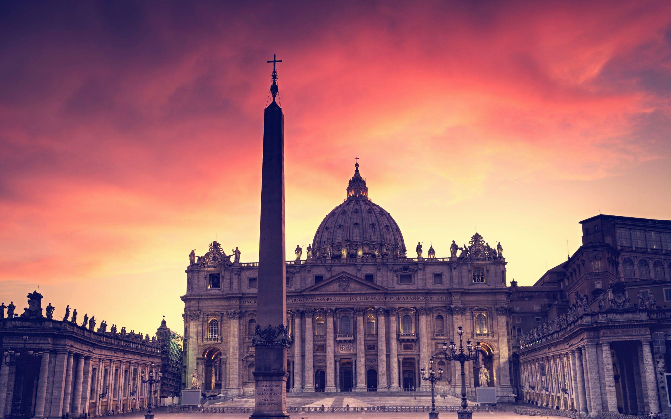 The Vatican City. Wallpaper for PC