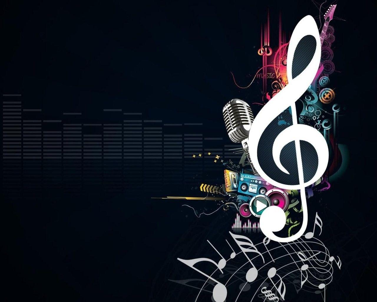Wallpaper For > Cool Music Background HD