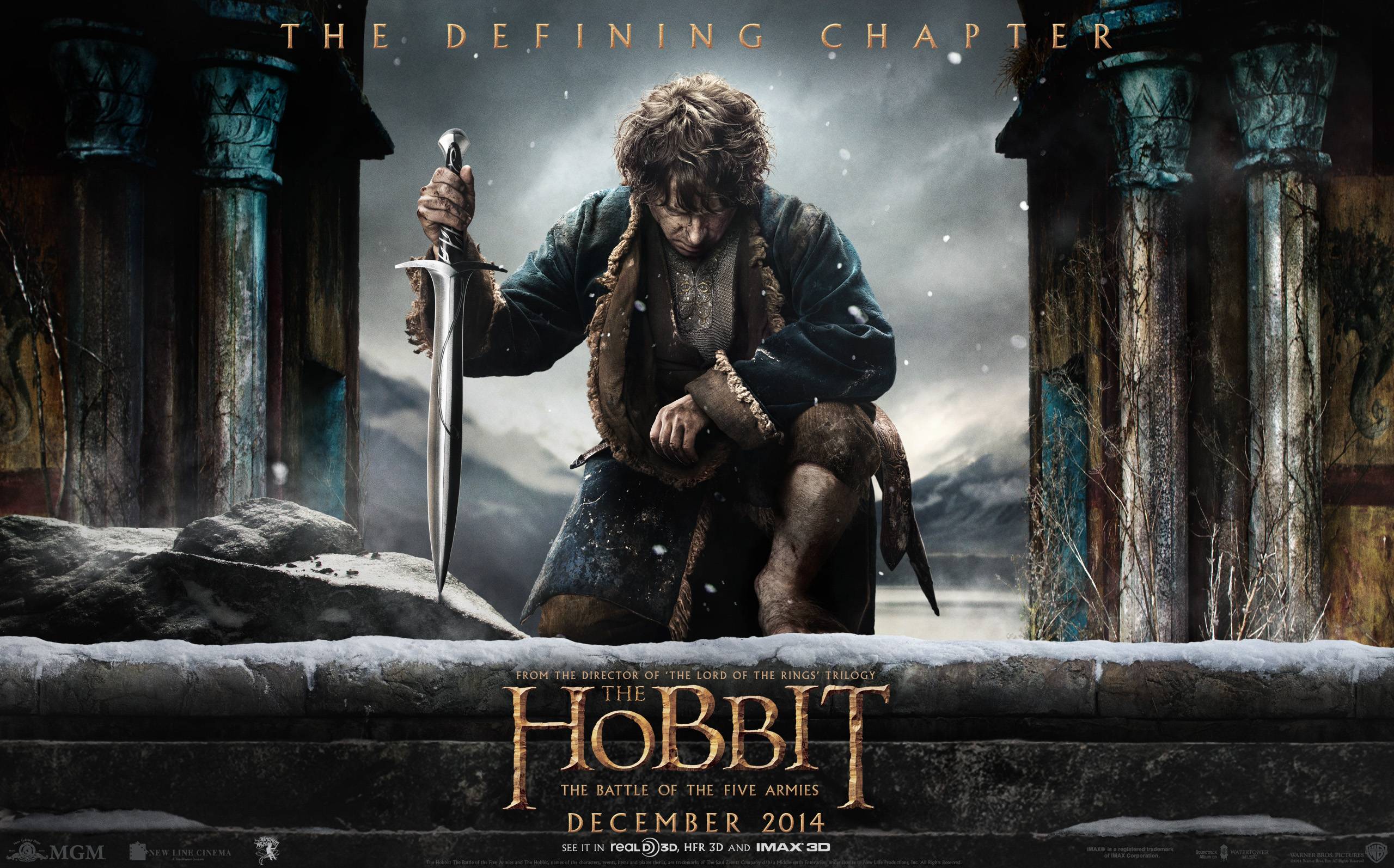 Hobbit Battle of Five Armies Bilbo Baggins HD Wallpaper. Hidefia
