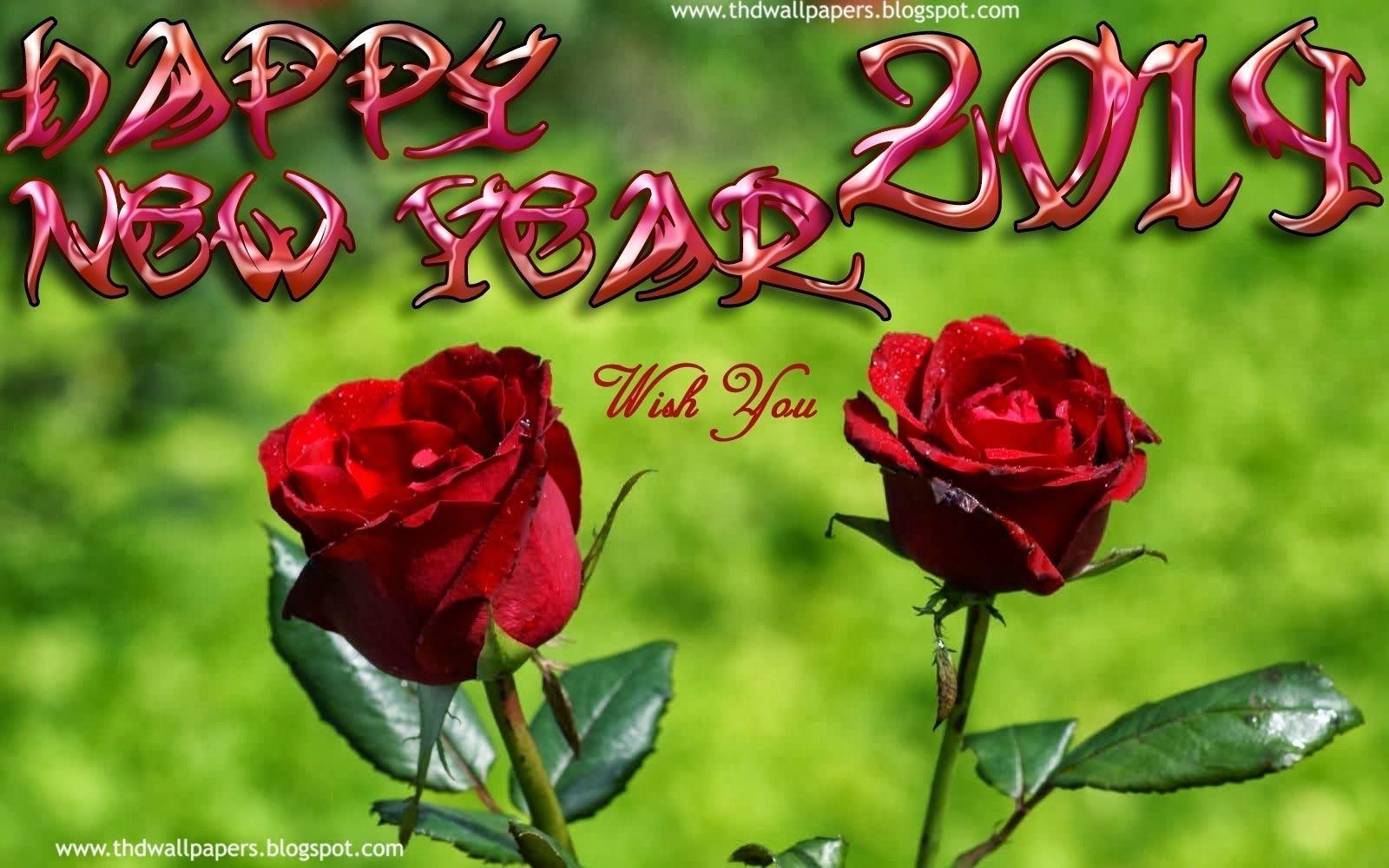 Happy New Year Wishes Greetings Photo Cards Wallpaper 2014
