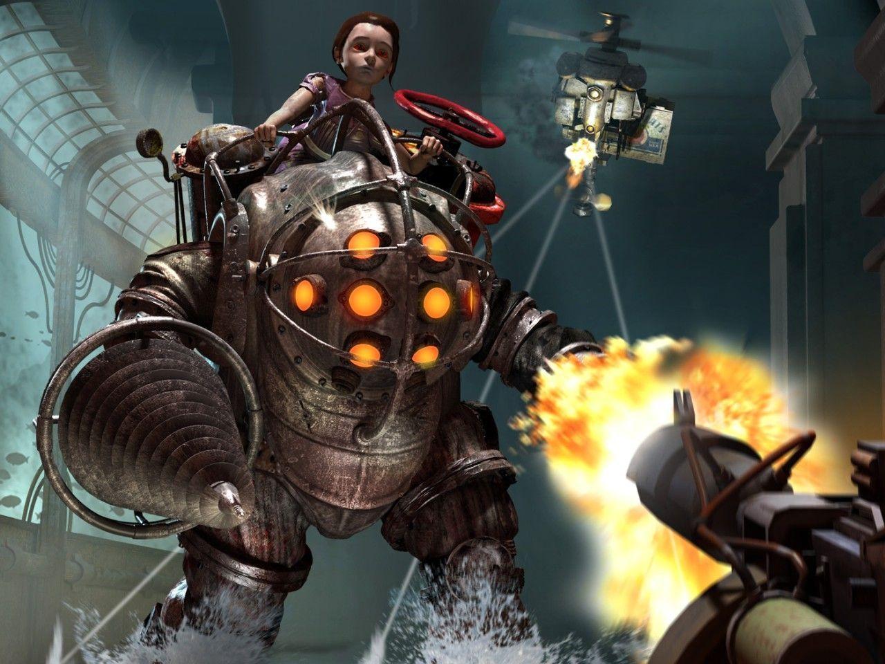 BioShock Big Daddy Wallpapers Wallpaper Cave