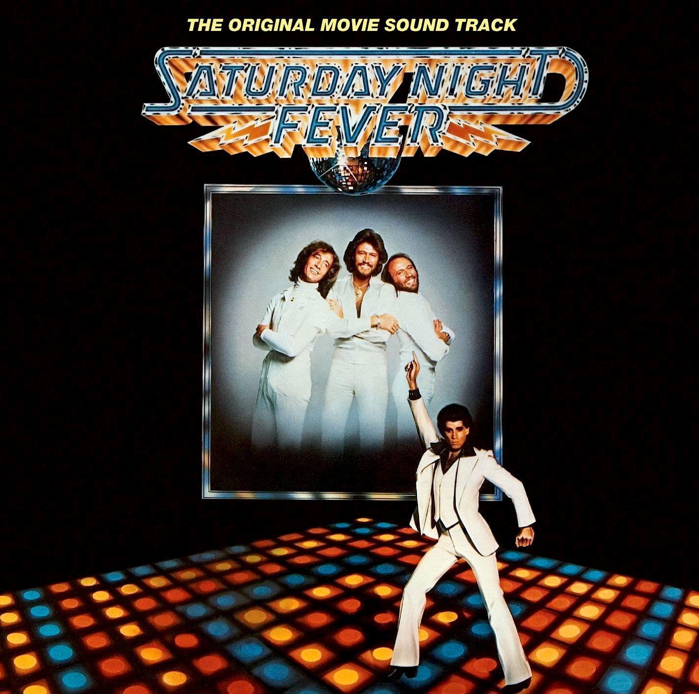 Saturday Night Fever Album Cover John Travolta 1425×1415 HD