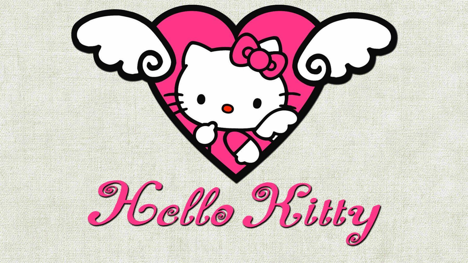 Wallpaper For > Hello Kitty Background For Laptops