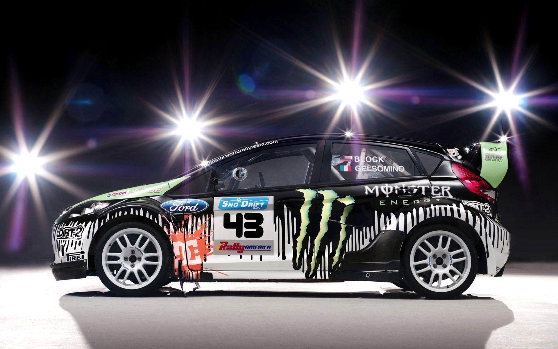 Racing Cars Categories Ken Block S Monster Wrt Ford Fiesta 395838