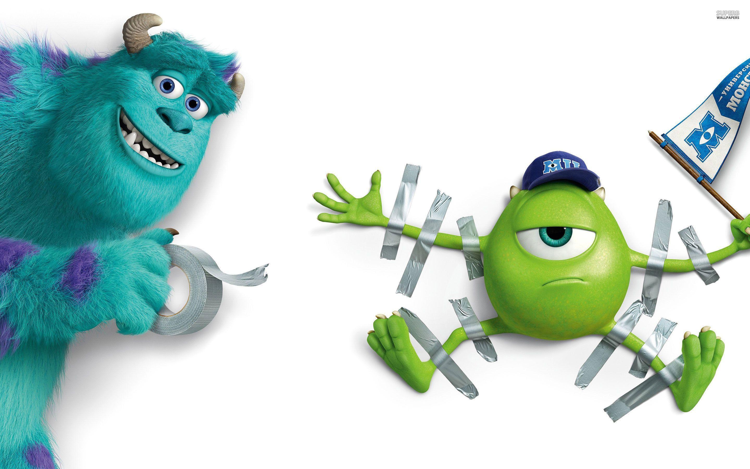 Sulley and Mike Wazowski