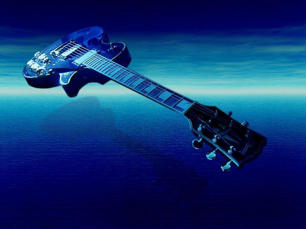 Blue Guitar., Desktop and mobile wallpaper