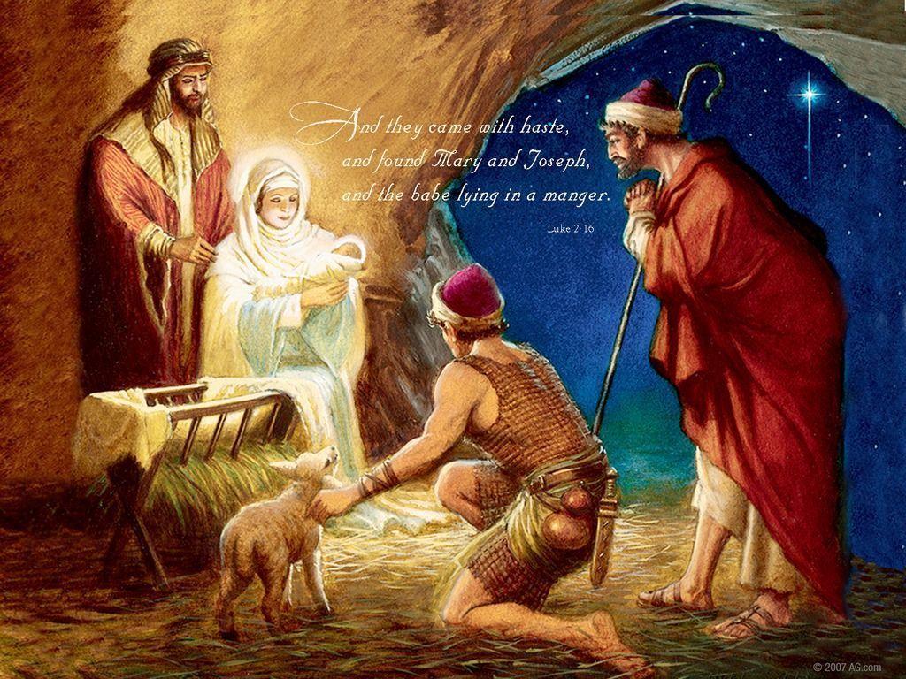 Free The Nativity Wallpaper Download 1024x768PX Wallpaper Free