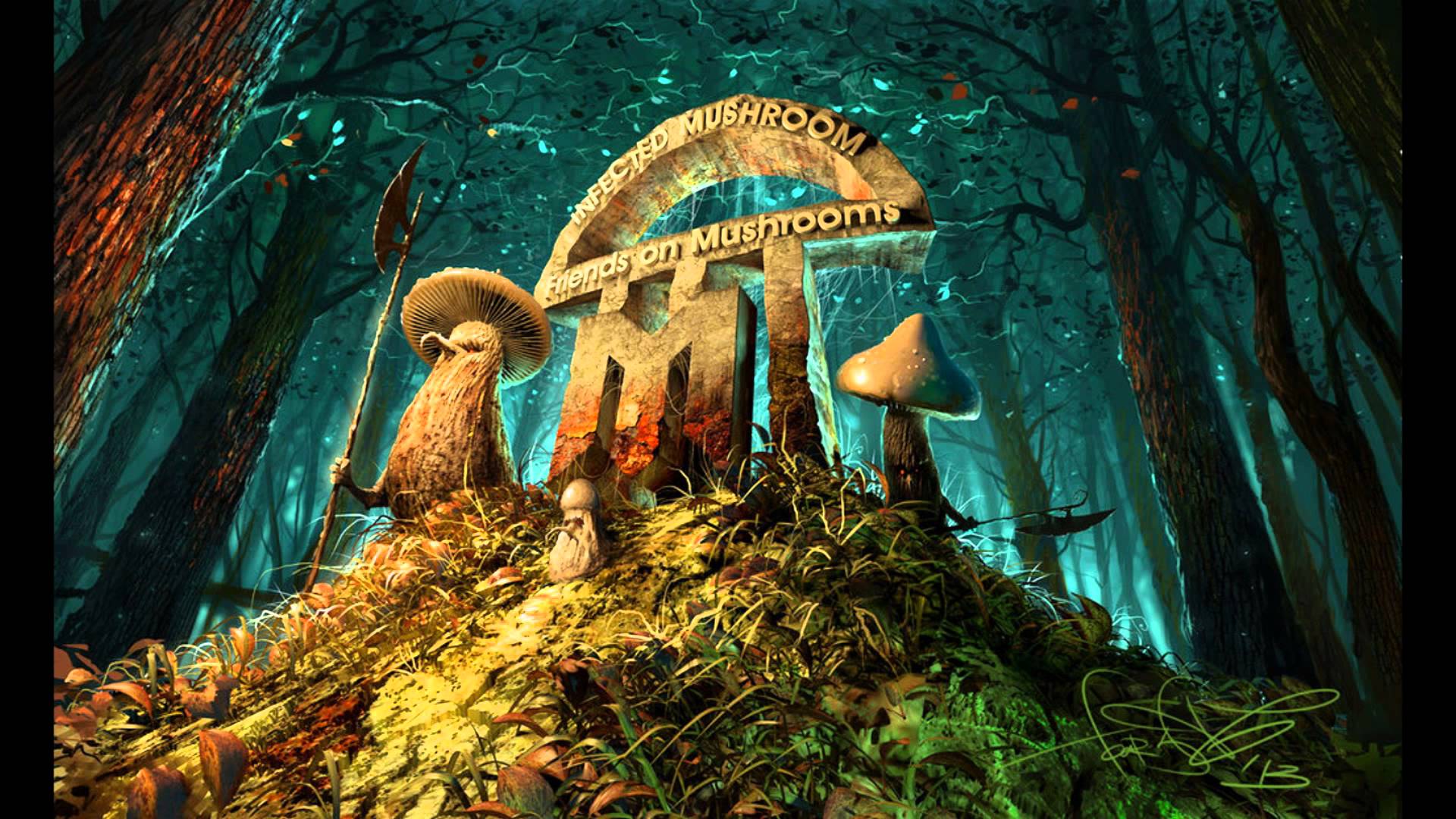 Infected Mushroom Army Of Mushrooms Wallpaper