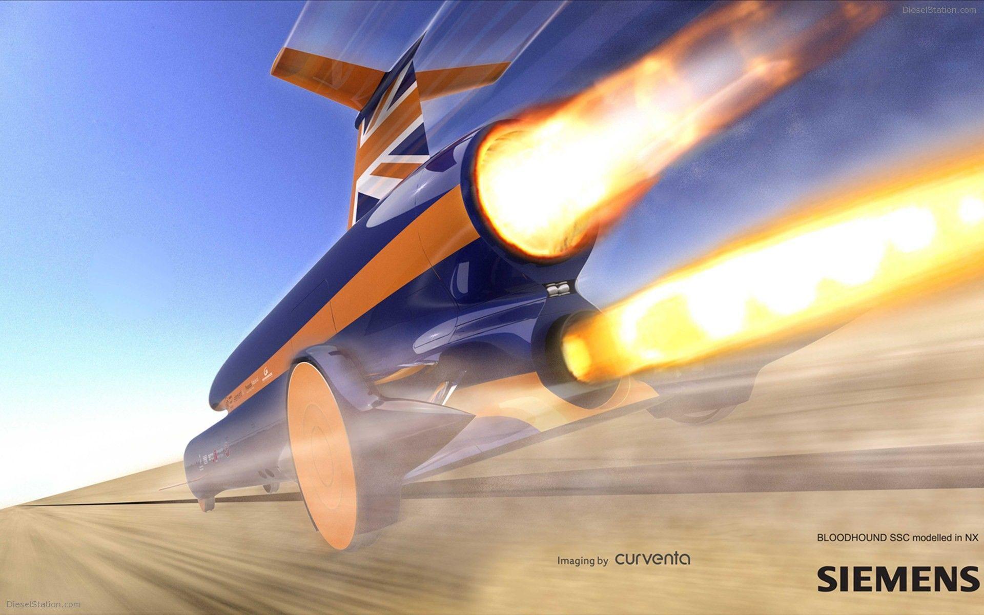 Bloodhound SSC Project Widescreen Exotic Car Wallpaper of 32