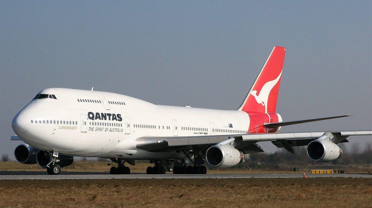 Qantas Spirit of Australia Boeing 747 Wallpaper 845