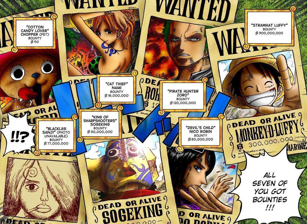 Wanted One Piece Anime HD Desktop Wallpapers Picture HD Wallpapers