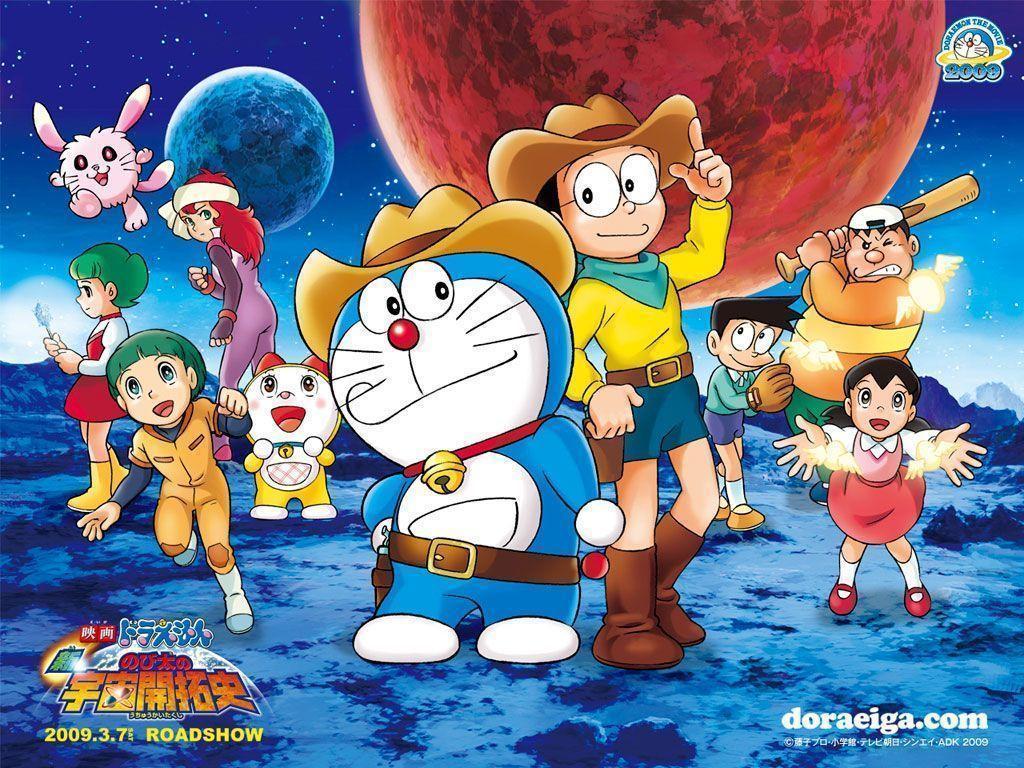 image For > Doraemon And Friends 3D Wallpaper