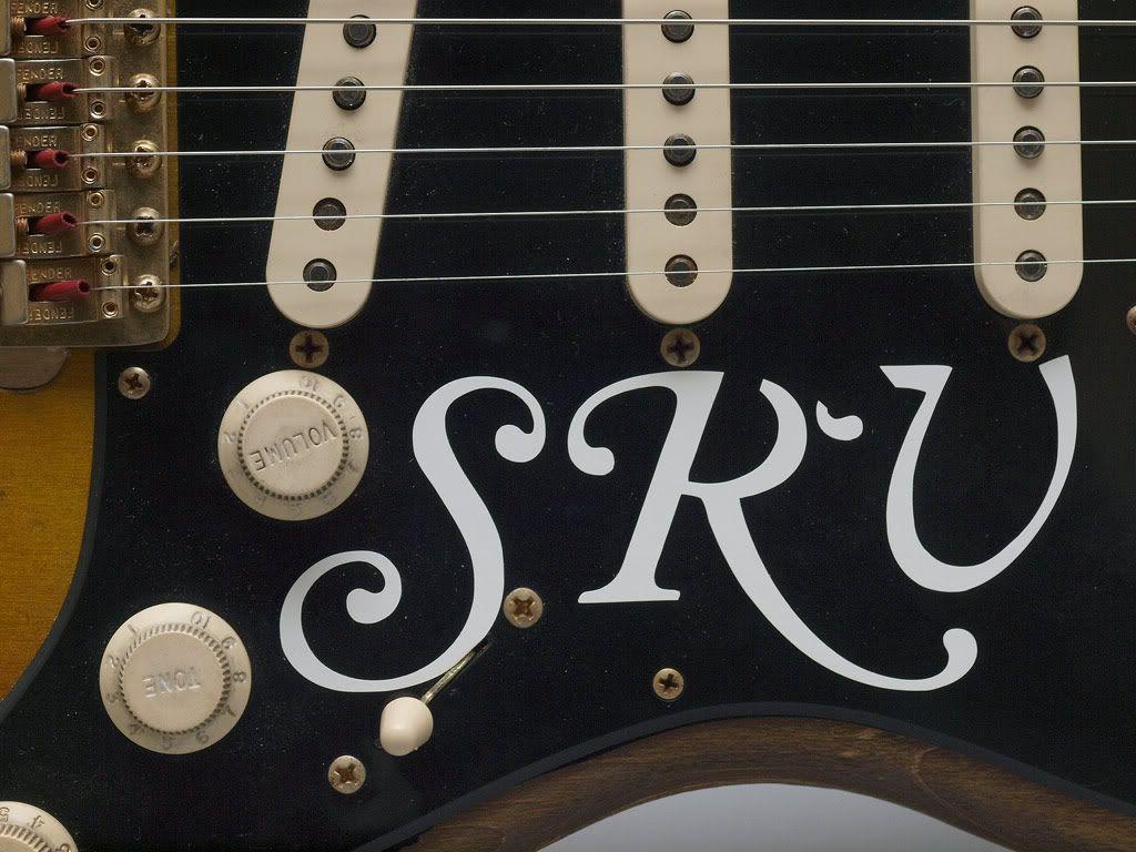Fender® Forums • View topic Ray Vaughan "SRV" logo font