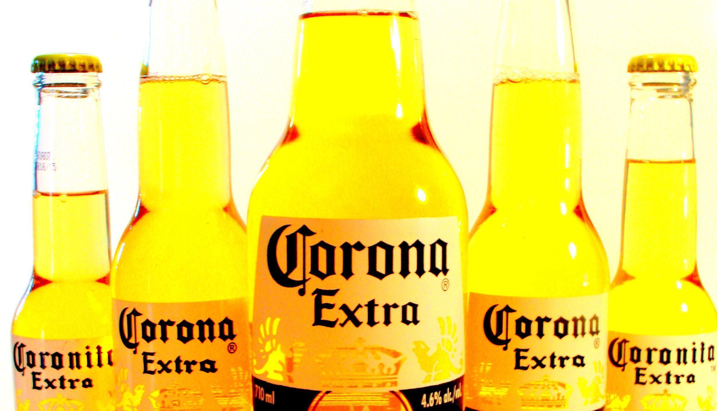 Corona Logo Wallpaper