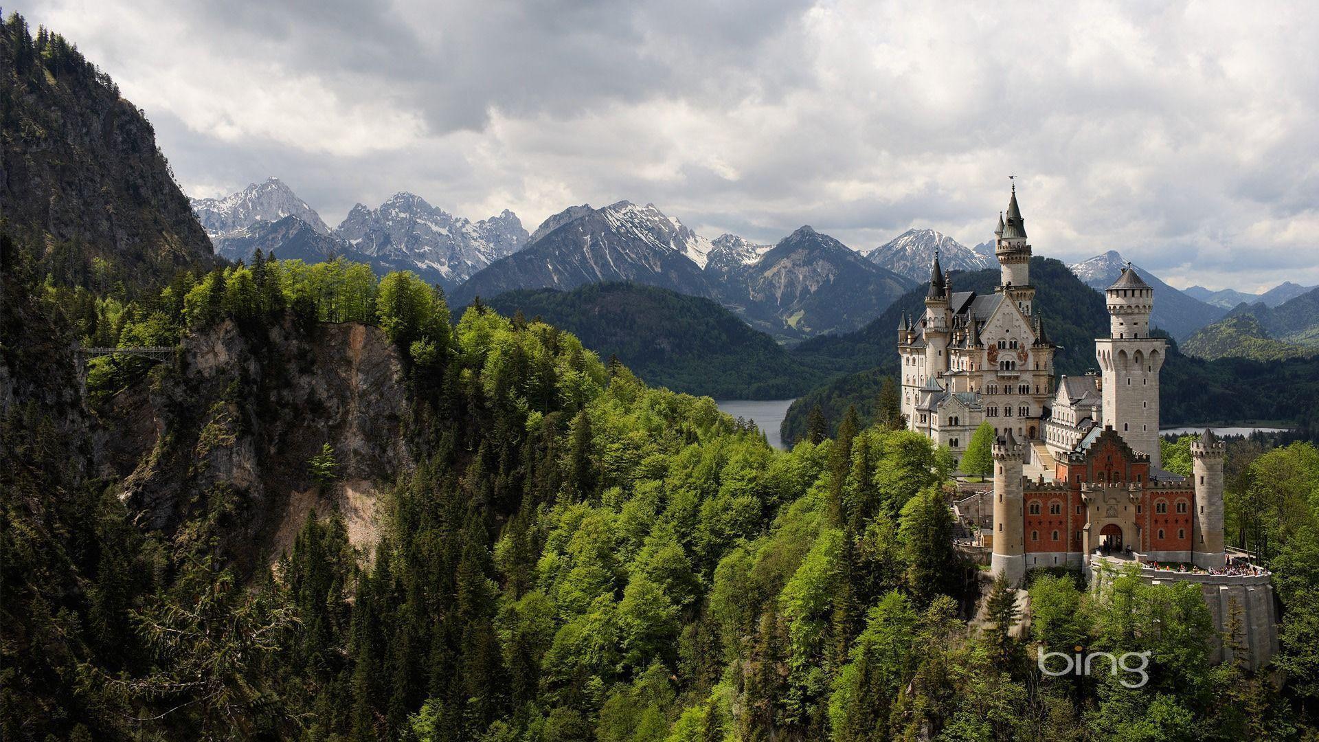 Neuschwanstein Castle Bavaria Germany wallpaper download