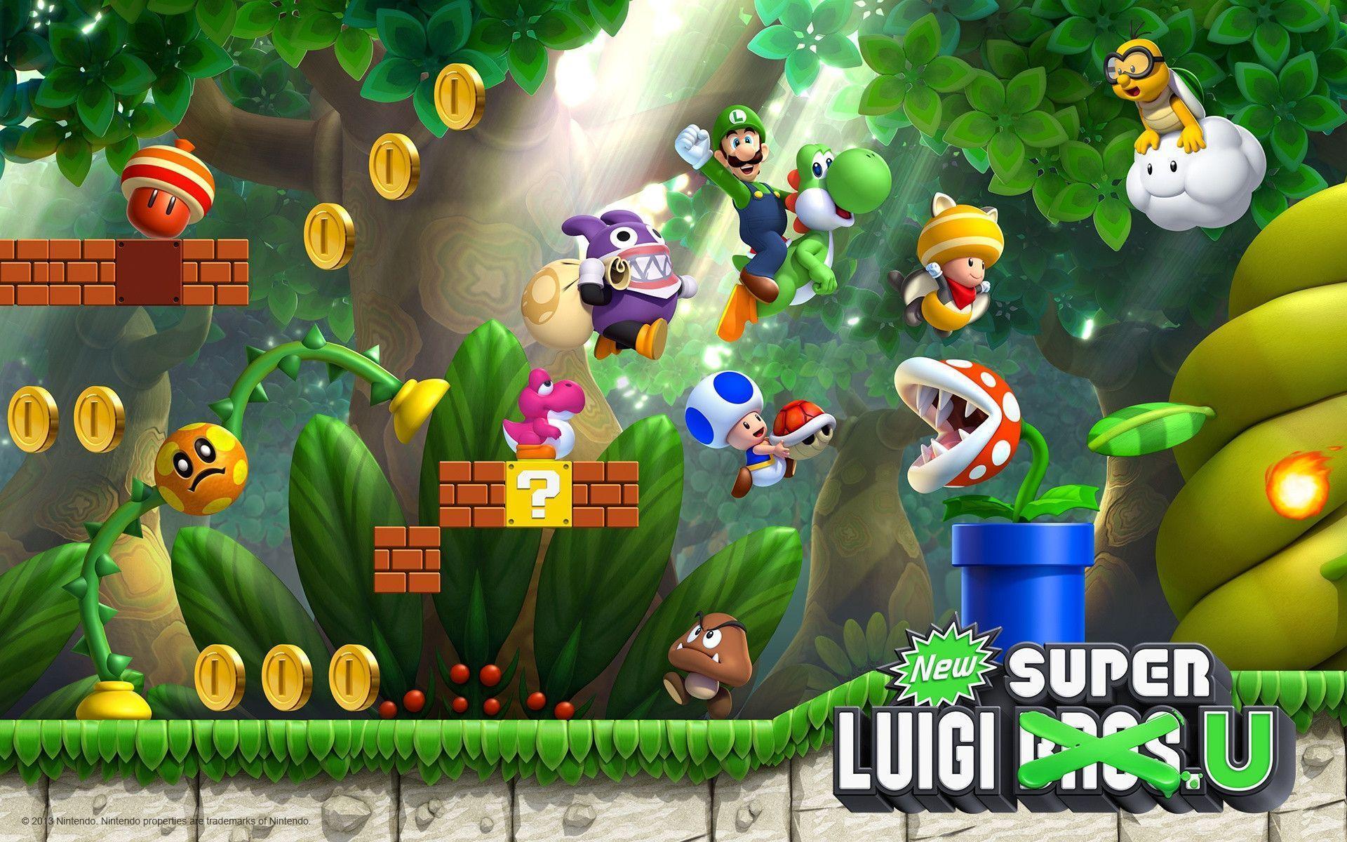 Super Luigi Mario Gameplay Wallpaper. Foolhardi