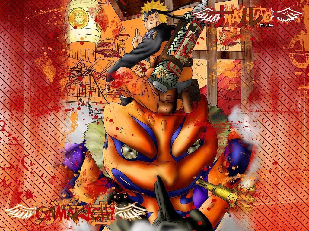 Naruto Summon Frog Scroll HD Wallpaper