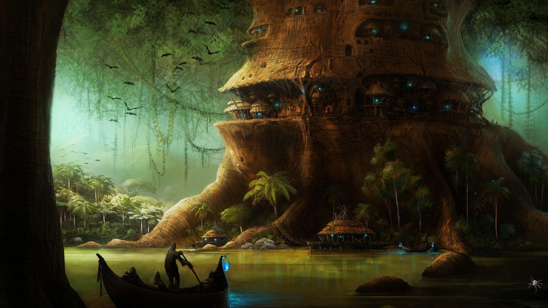 Forest Fantasy Wallpaper