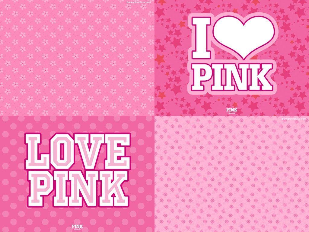 Wallpaper For > Love Pink Wallpaper Tumblr