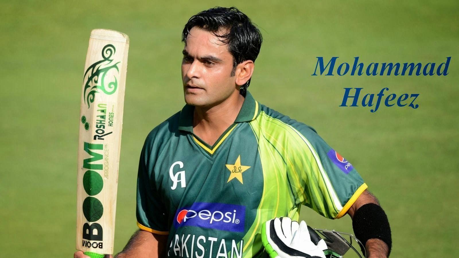 Pakistan Heroes Muhammad Hafeez Cricket HD Wallpaper 2015. All