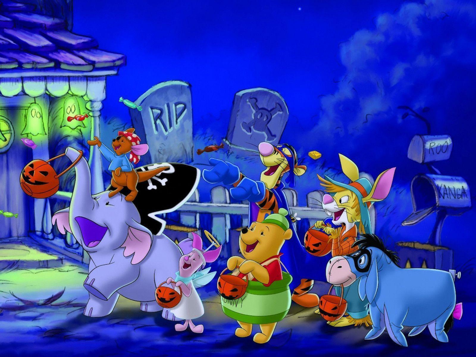 Wallpapers For > Disney Halloween Backgrounds Image