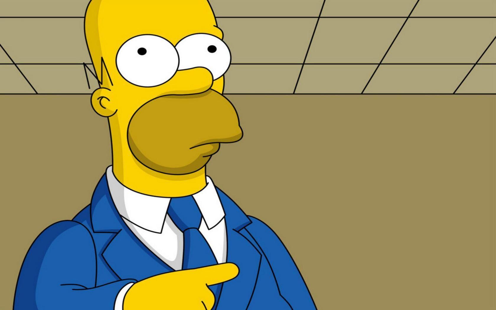 Homer Simpsons Moving Picture 1920×1200 Wallpaper HD