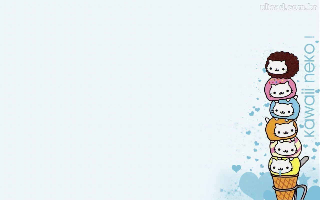 Kawaii Neko Wallpaper. PicsWallpaper