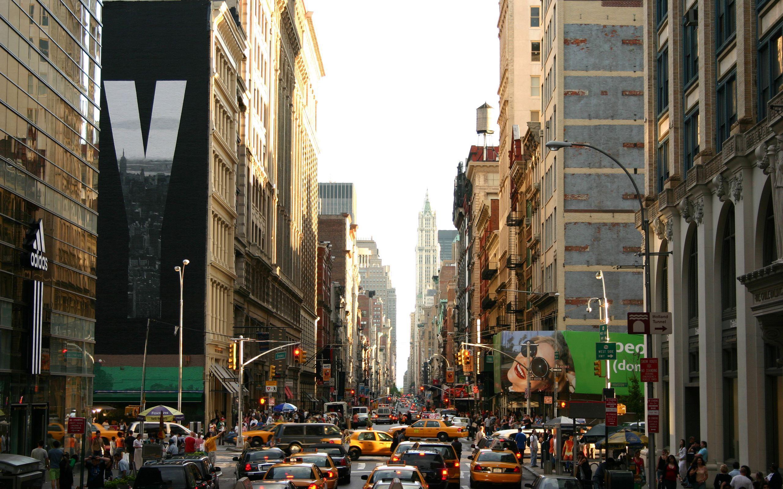 New York Streets 2560x1600 Photography Desktop Wallpaper