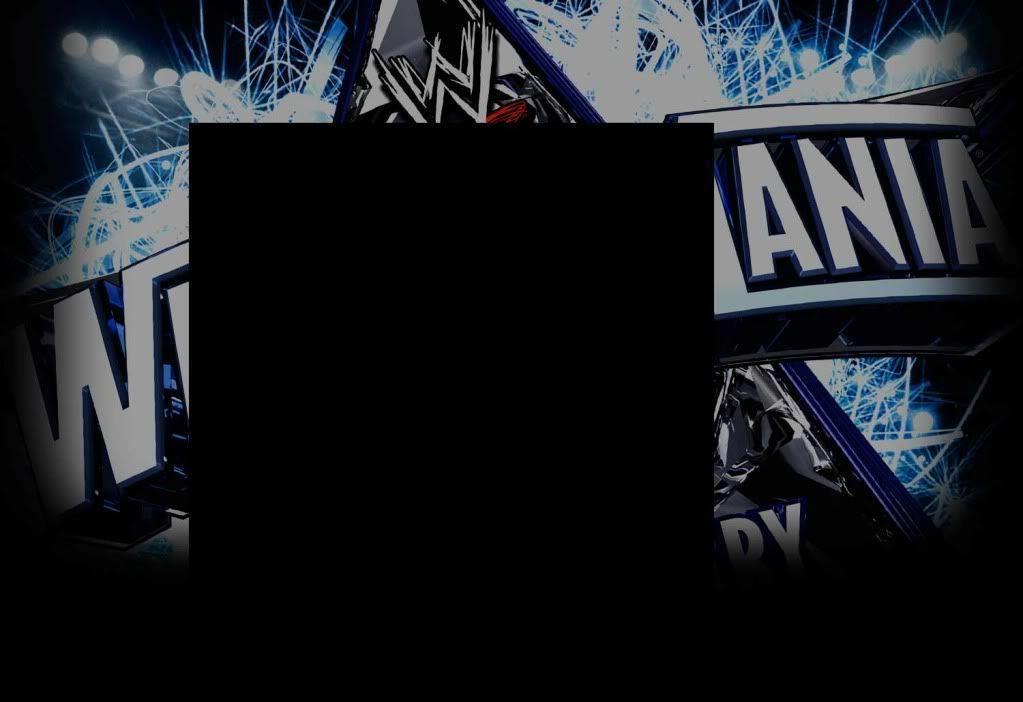 WWE Wrestlemania XXV 25 Youtube Layout Graphics Code. WWE