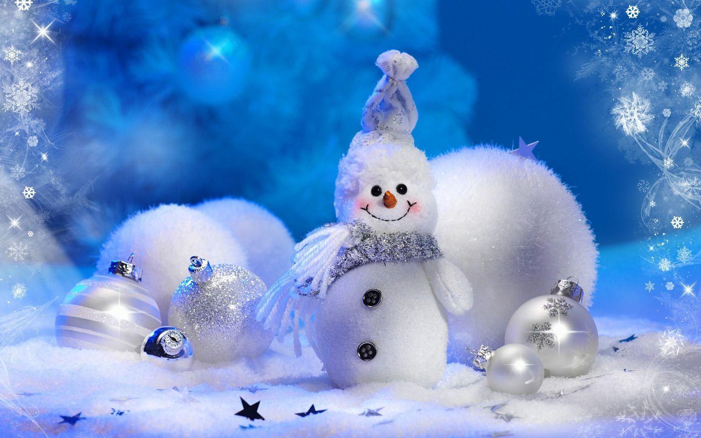 Imgs For > Christmas Snowman Wallpaper