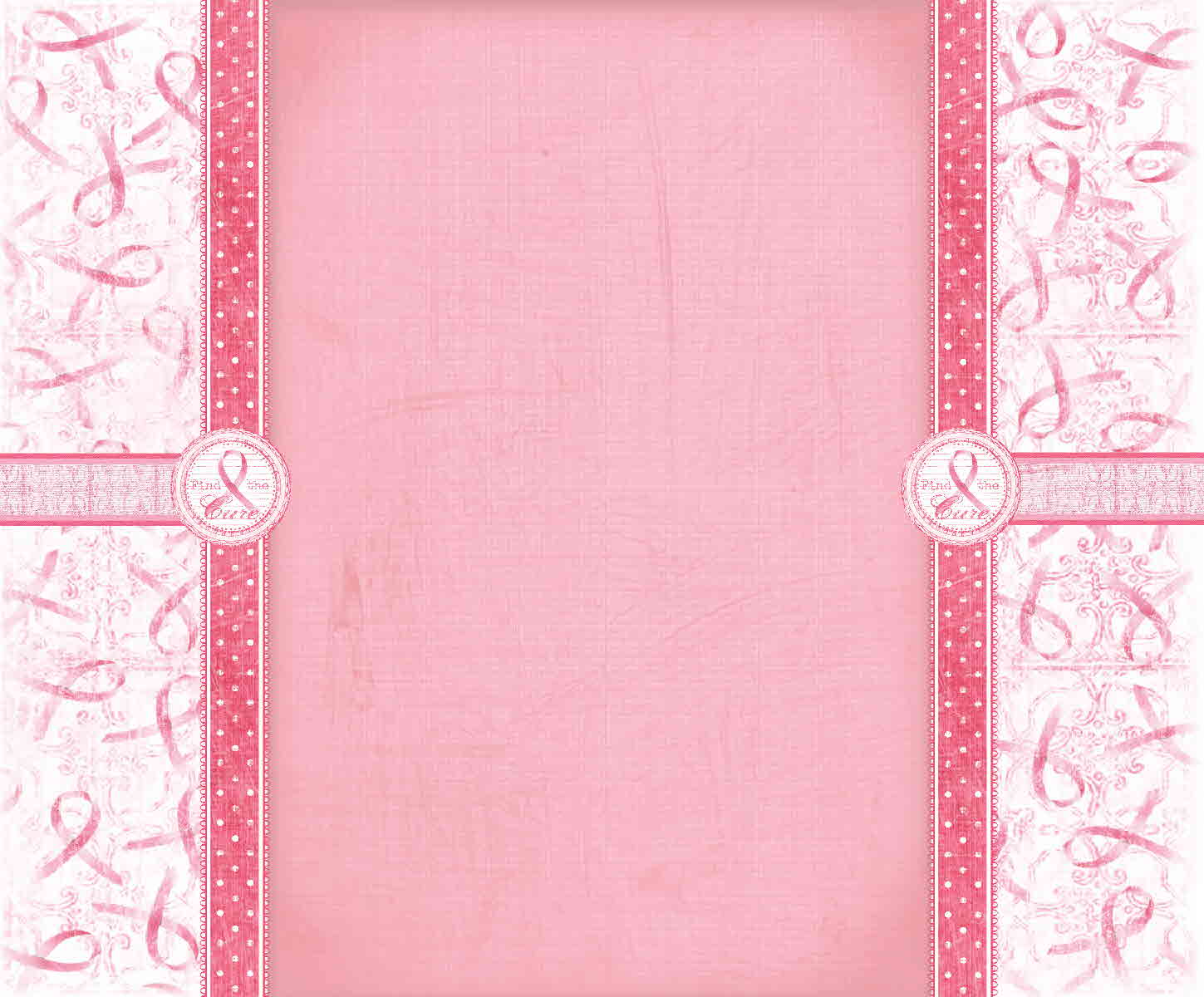 Of A Breast Cancer Awareness Ribbon Isolated On A White
