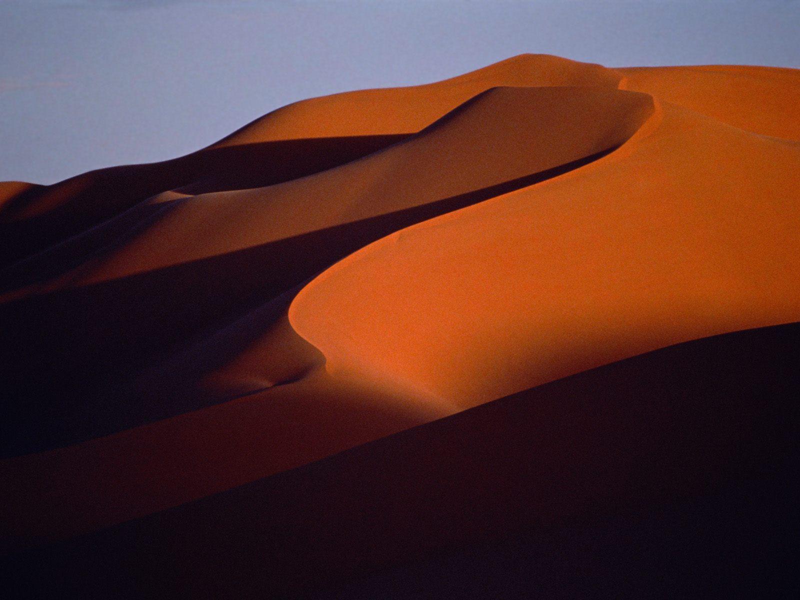 Sand dunes landscape free desktop background wallpaper image
