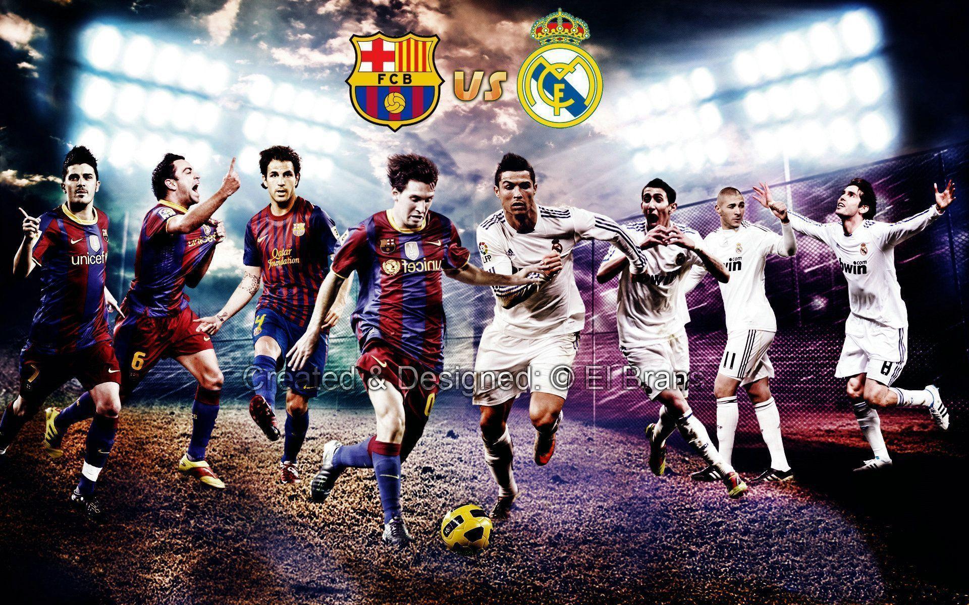 Real Madrid Vs Barcelona Wallpapers Wallpaper Cave