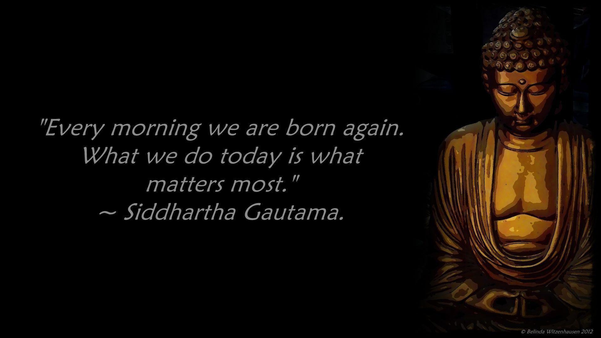 For Gautama Buddha Wallpaper With Quotes In Hindi