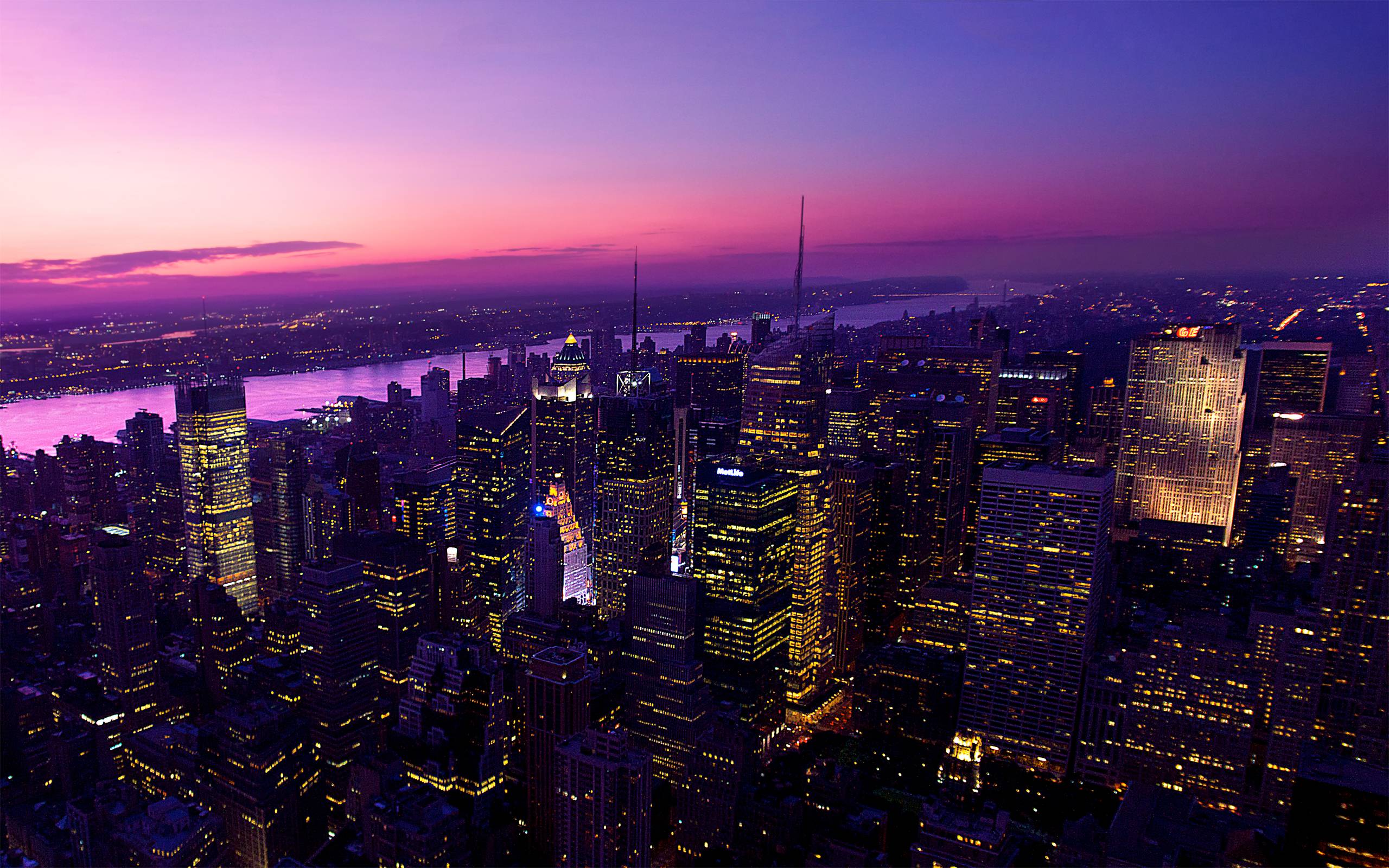 Twilight In New York City HD Wallpaper « Travel & World Wallpaper
