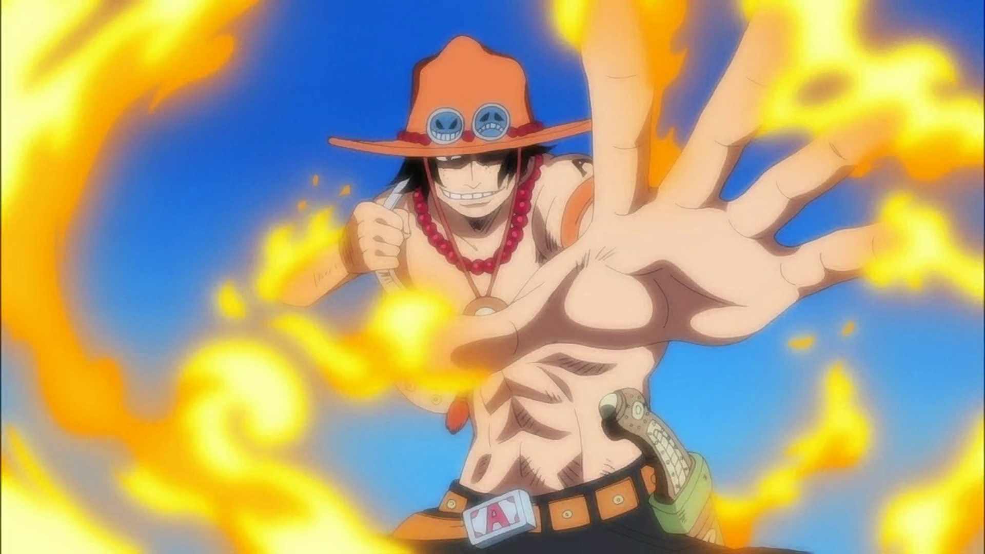 Wallpapers For > One Piece Ace Wallpapers Hd