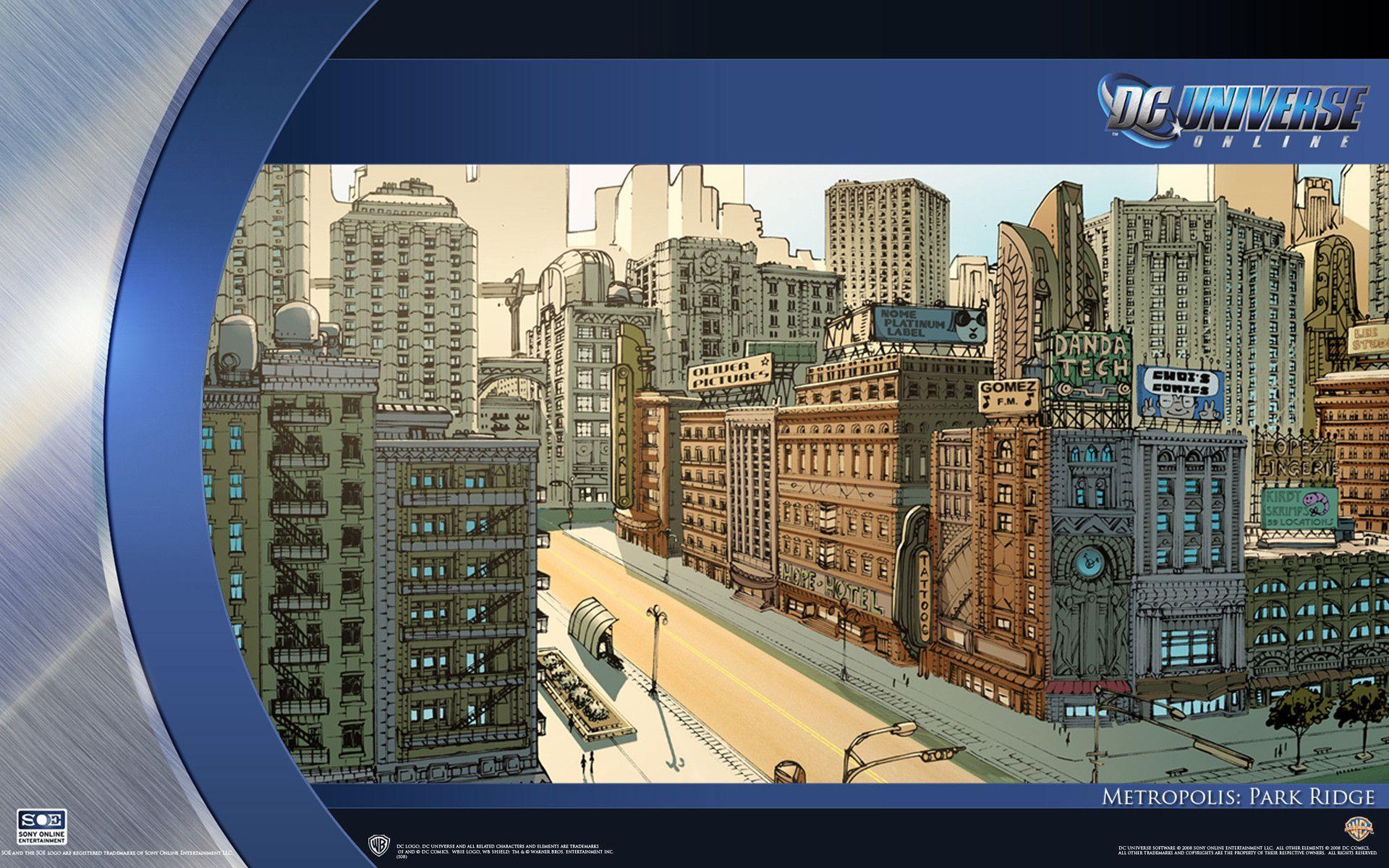 Dc Universe Online Desktop Wallpaper