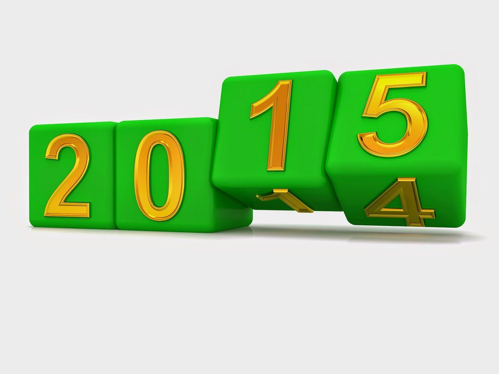 Green Cube 2015 Happy New Year 2015 Wallpaper Wallpaper