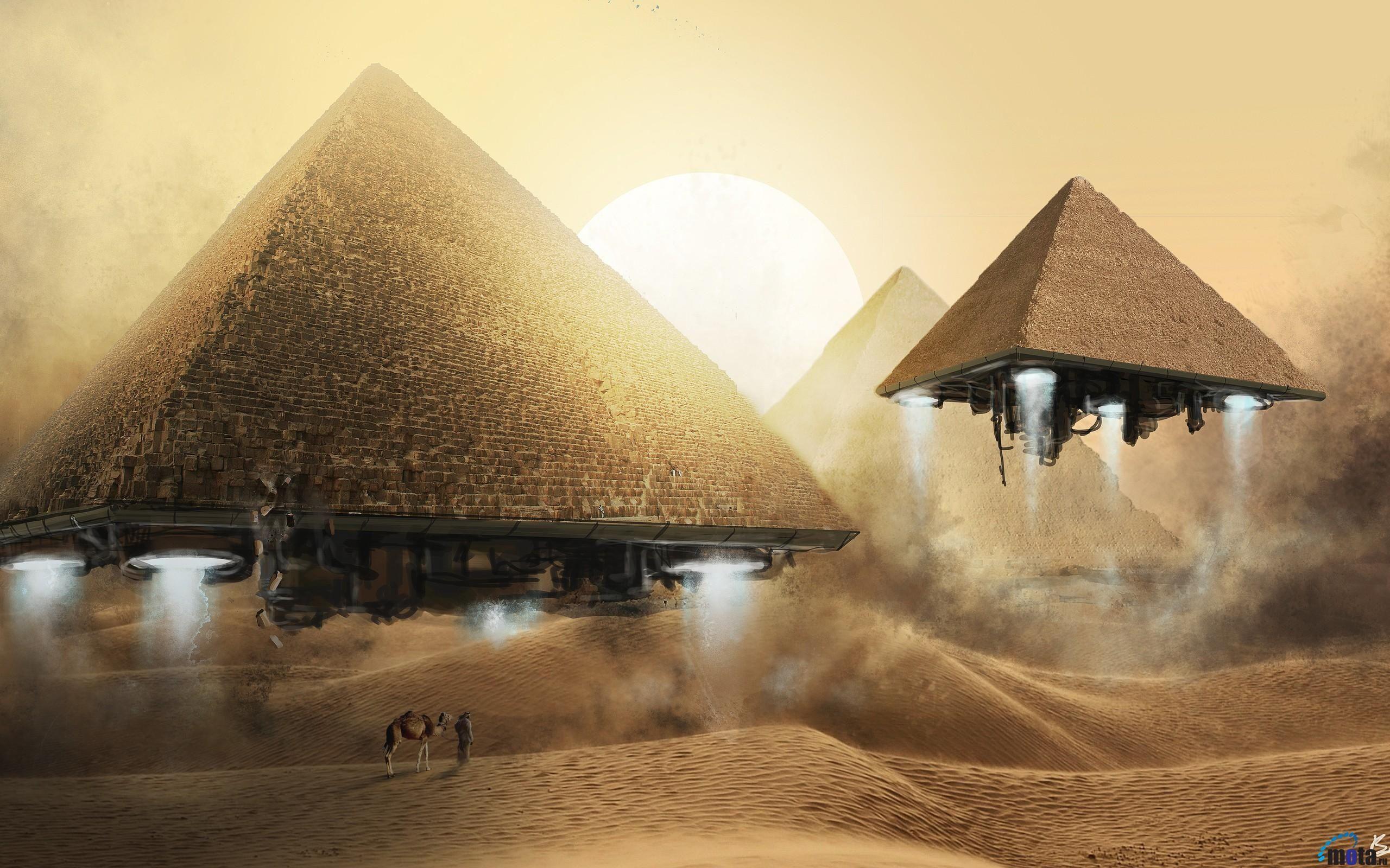 Egyptian Pyramids Wallpaper