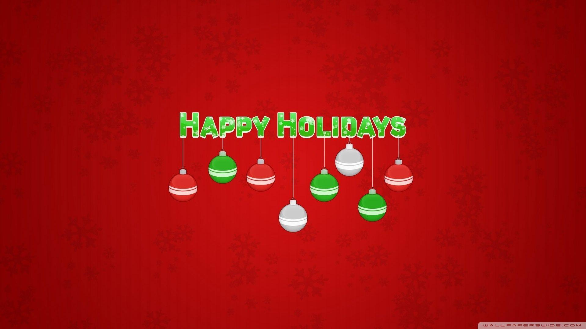 Happy Holidays Windows 8 Wallpaper. Download free windows 8 HD