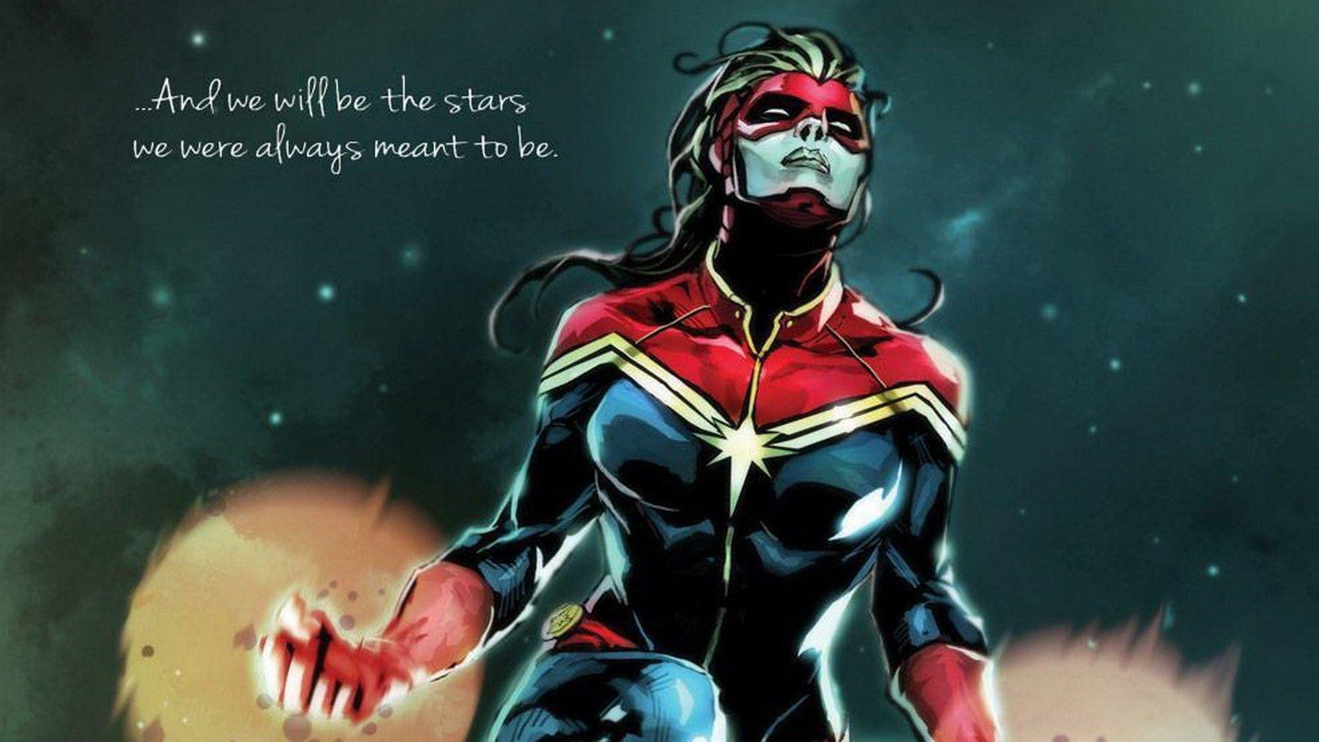 Captain Marvel Computer Wallpaper, Desktop Background 1920x1080