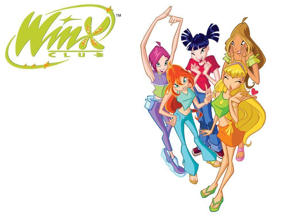 Kids N Fun. Wallpaper Winx Club